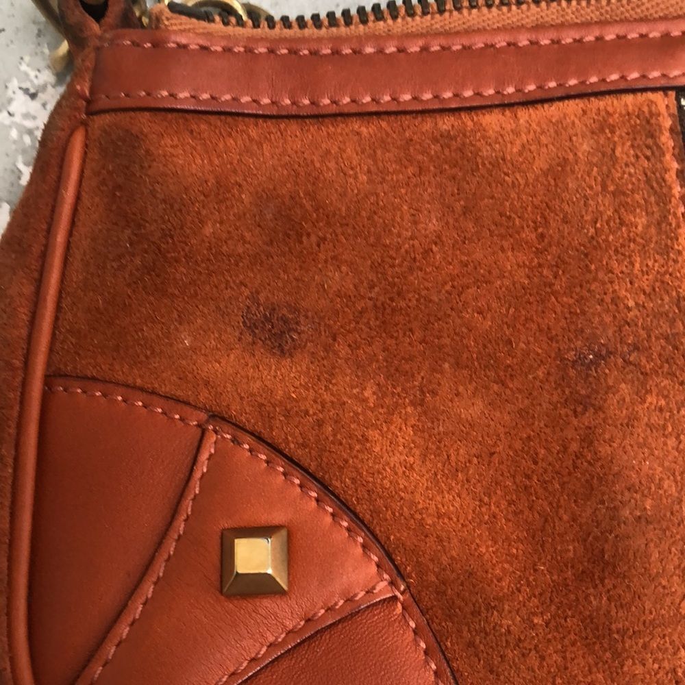 Gucci Small Suede n Leather bag - Picture 5 of 14